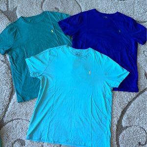 Polo Ralph Lauren Men’s Tshirts. Pack of 3.